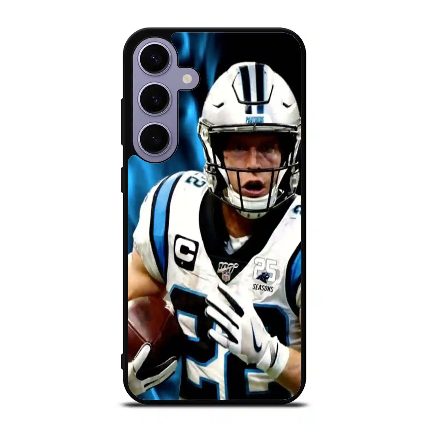 Christian Mccaffrey Panthers Face Samsung Galaxy S24 Plus Case