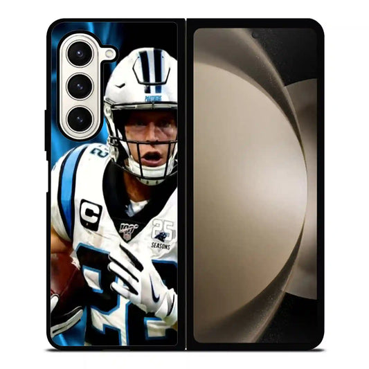 Christian Mccaffrey Panthers Face Samsung Z6 Fold Case