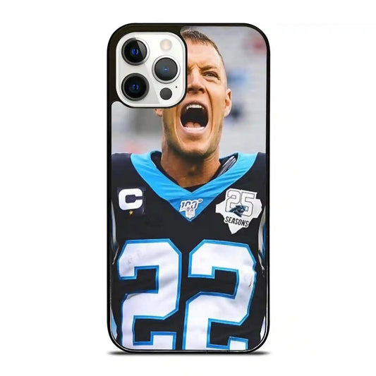 Christian Mccaffrey Panthers Yelling iPhone 12 Pro Case