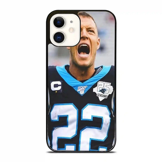 Christian Mccaffrey Panthers Yelling iPhone 12 Case