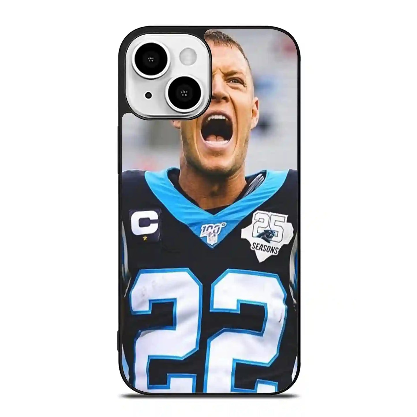 Christian Mccaffrey Panthers Yelling iPhone 13 Case