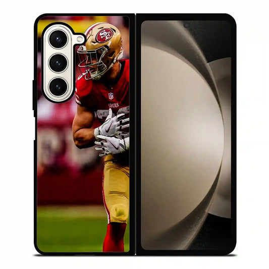 Christian Mccaffrey Ready Samsung Z6 Fold Case