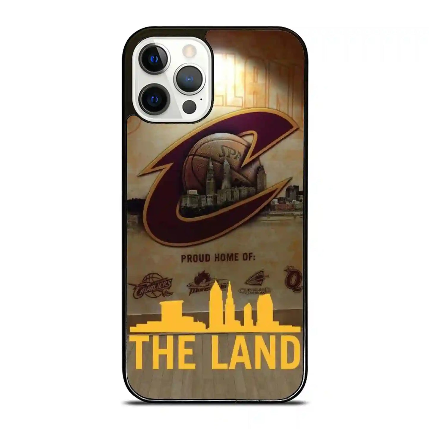 Cleveland Cavaliers Colorful iPhone 12 Pro Case