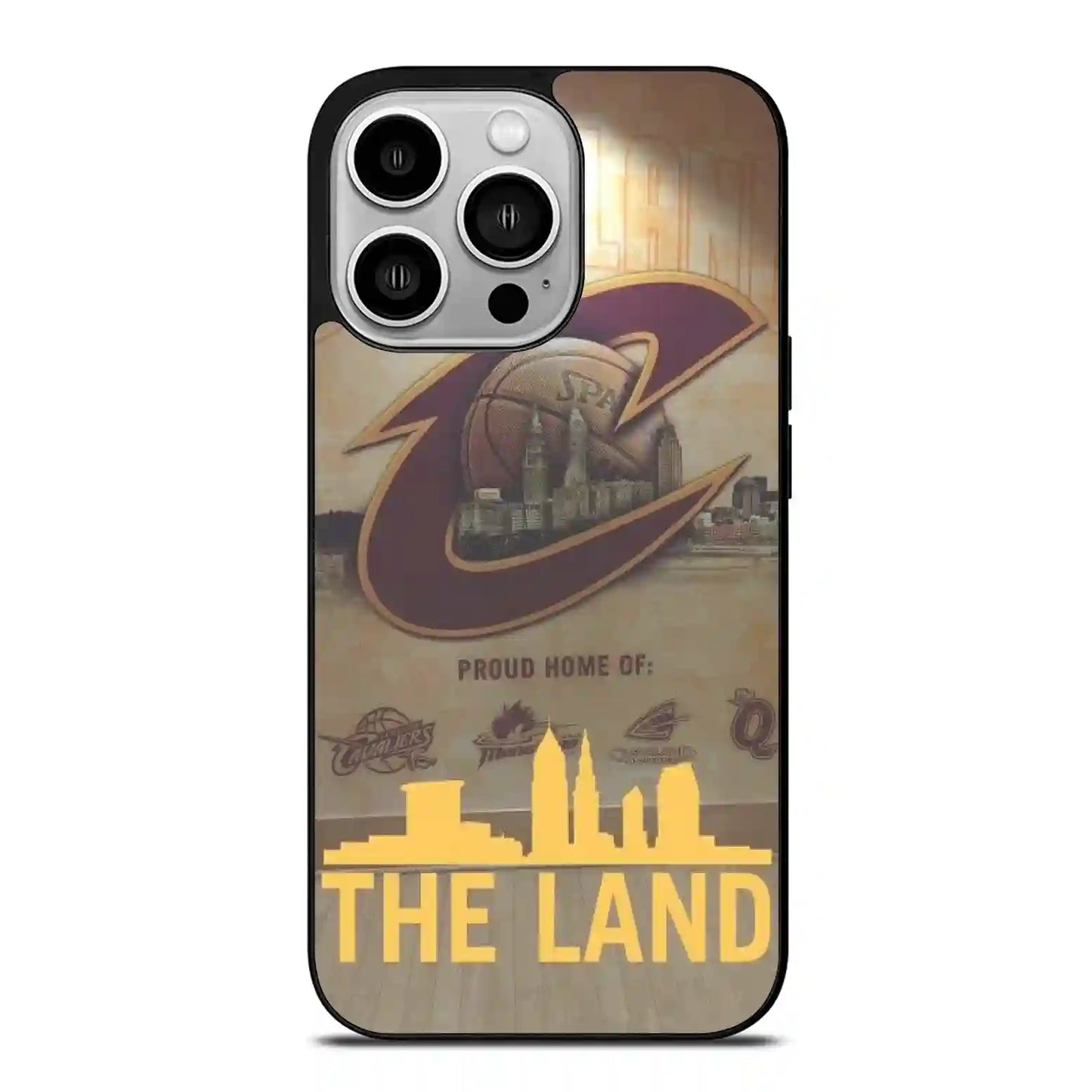 Cleveland Cavaliers Colorful iPhone 14 Pro Case