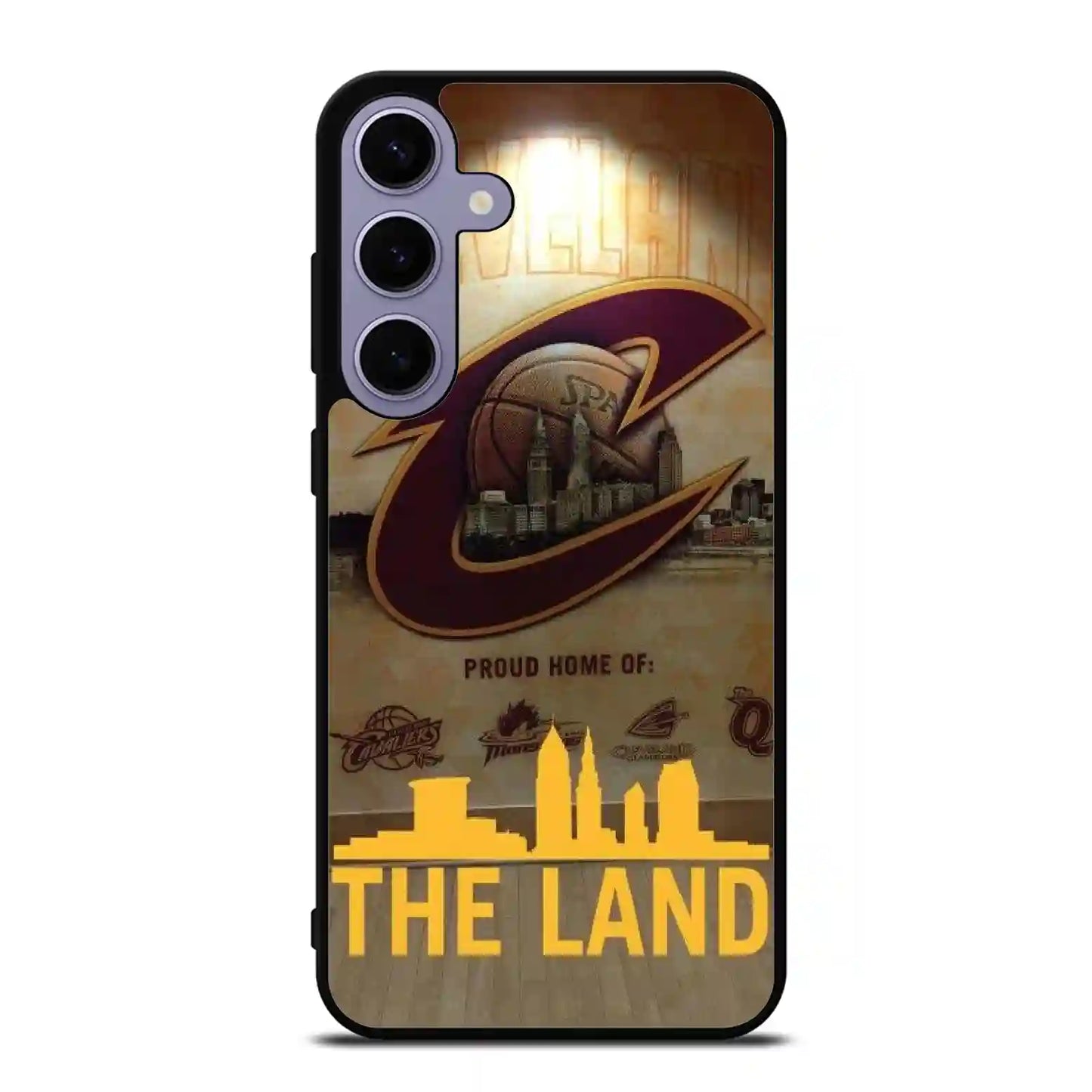 Cleveland Cavaliers Colorful Samsung Galaxy S24 Plus Case