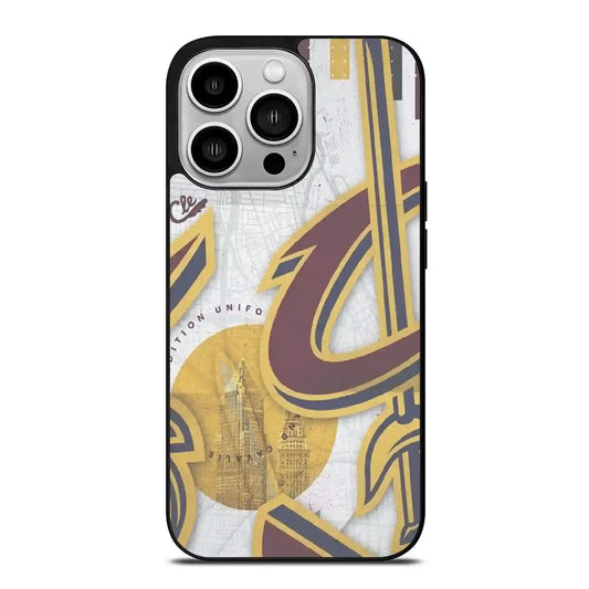 Cleveland Cavaliers Vintage iPhone 14 Pro Case