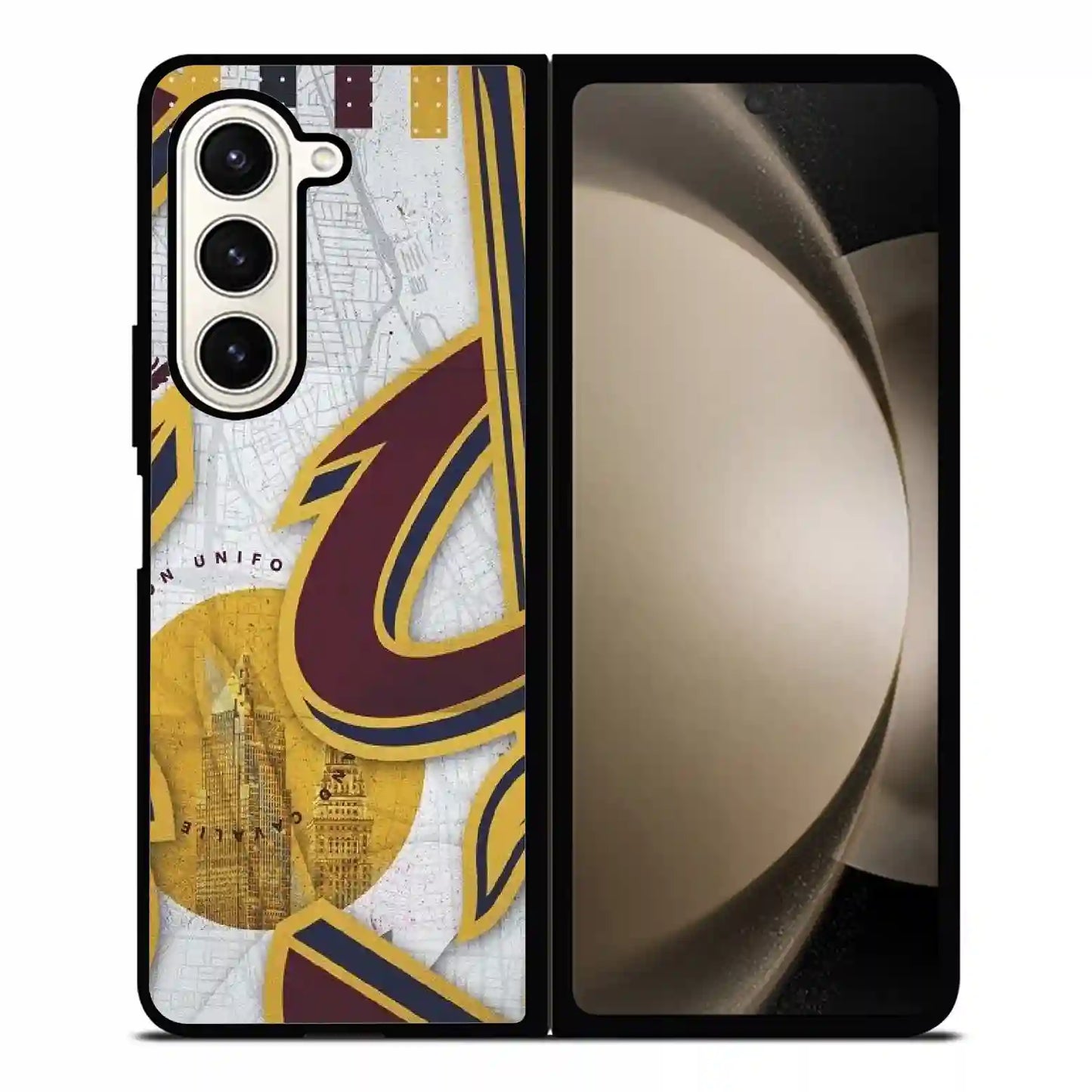 Cleveland Cavaliers Vintage Samsung Z6 Fold Case