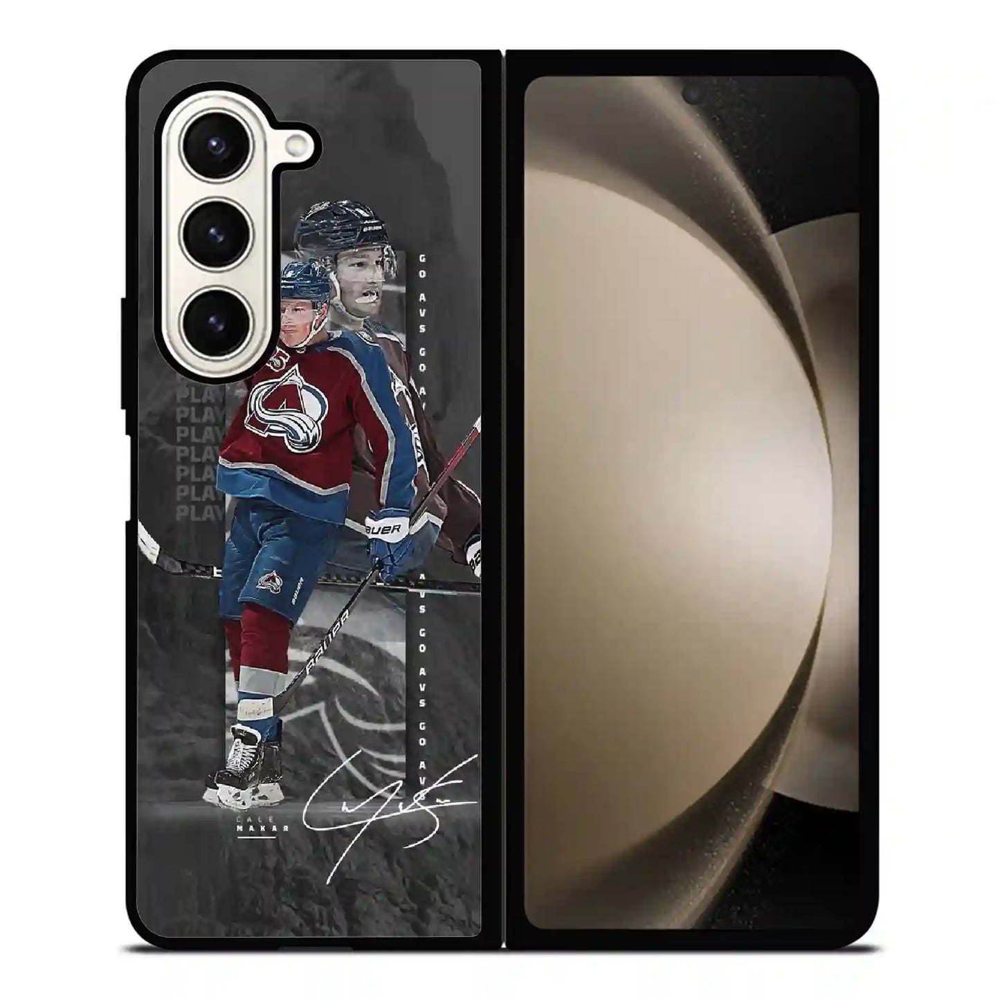 Colorado Avalanche Cale Makar Samsung Z6 Fold Case