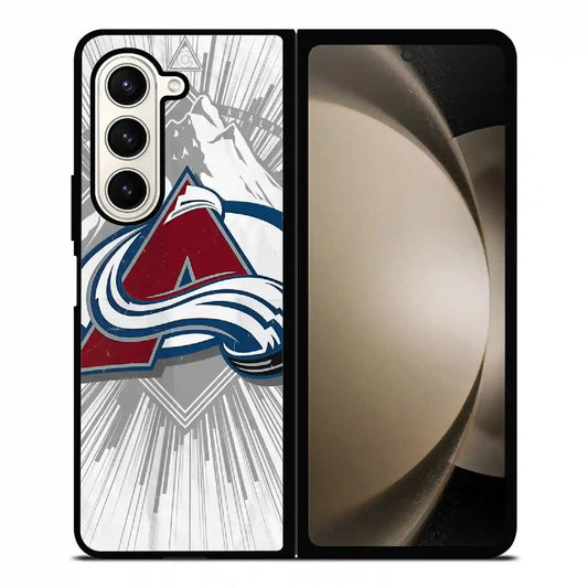 Colorado Avalanche Color Samsung Z6 Fold Case