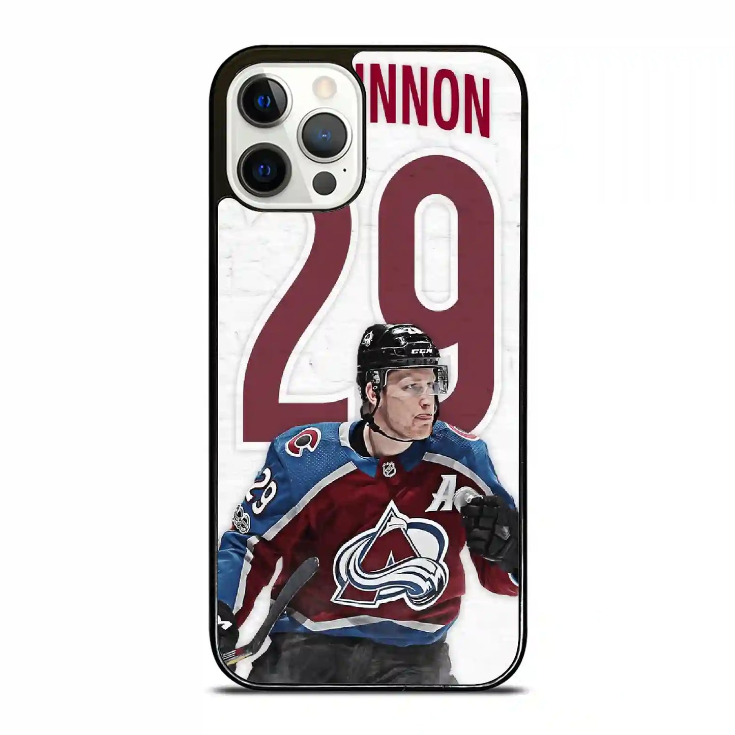 Colorado Avalanche Mac Kinnon iPhone 12 Pro Case