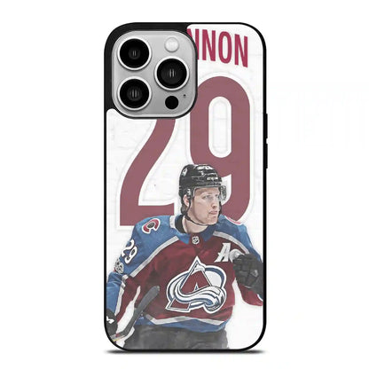 Colorado Avalanche Mac Kinnon iPhone 14 Pro Case