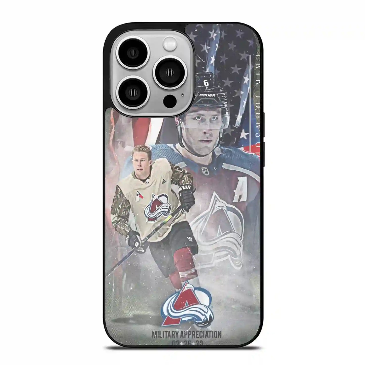 Colorado Avalanche Personalized iPhone 14 Pro Case