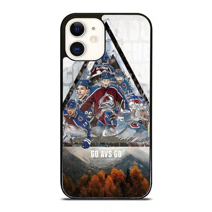 Colorado Avalanche Retro iPhone 12 Case