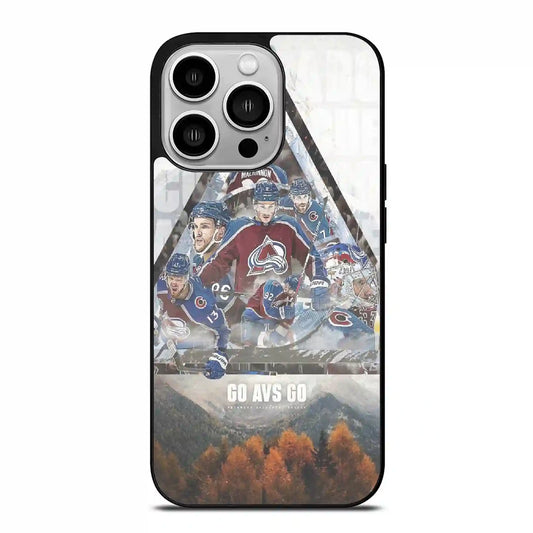 Colorado Avalanche Retro iPhone 14 Pro Case