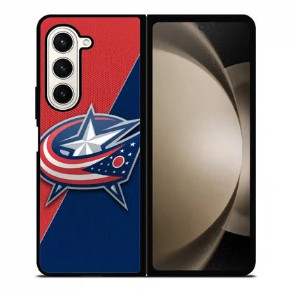 Columbus Blue Jackets Color Samsung Z6 Fold Case