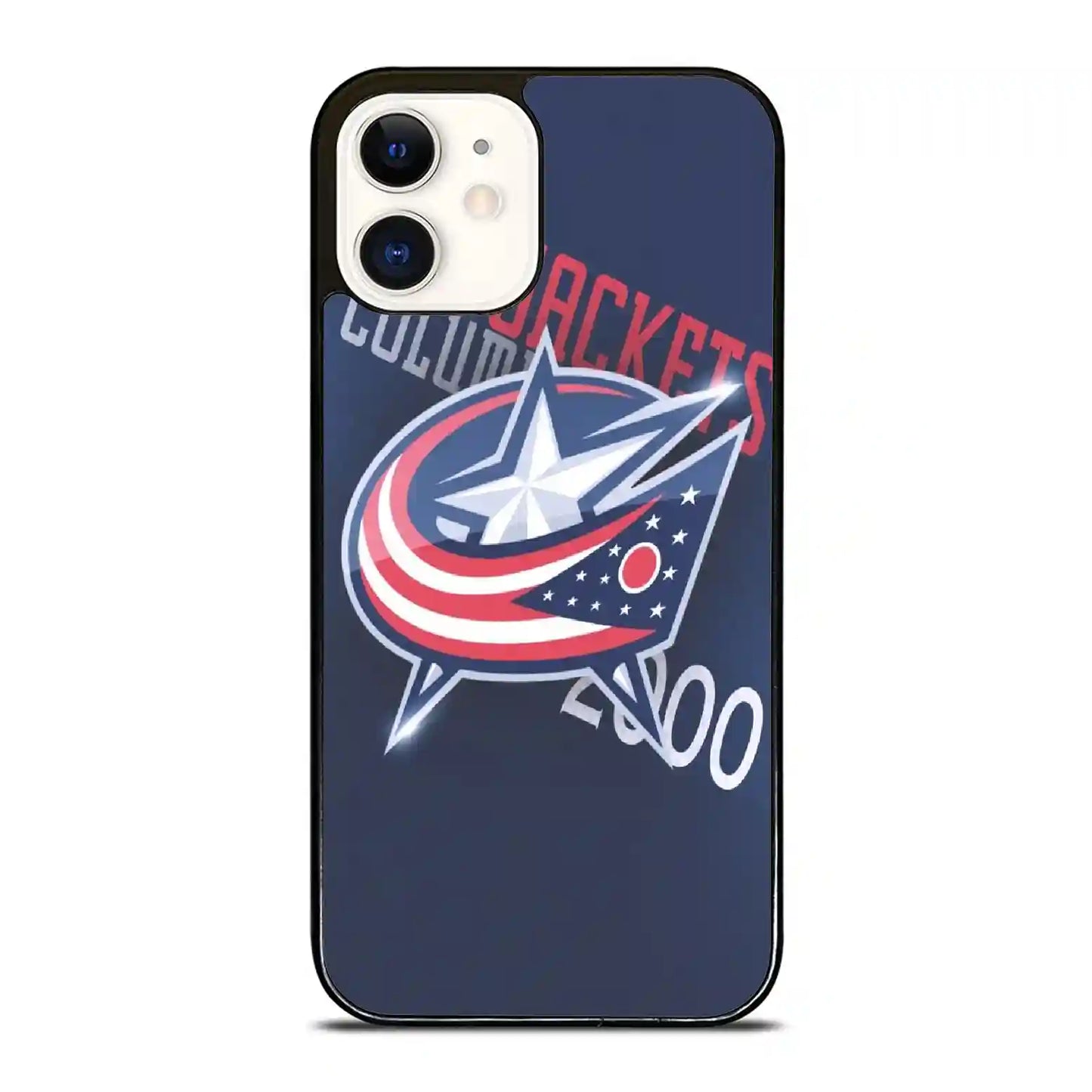 Columbus Blue Jackets Colorful iPhone 12 Case