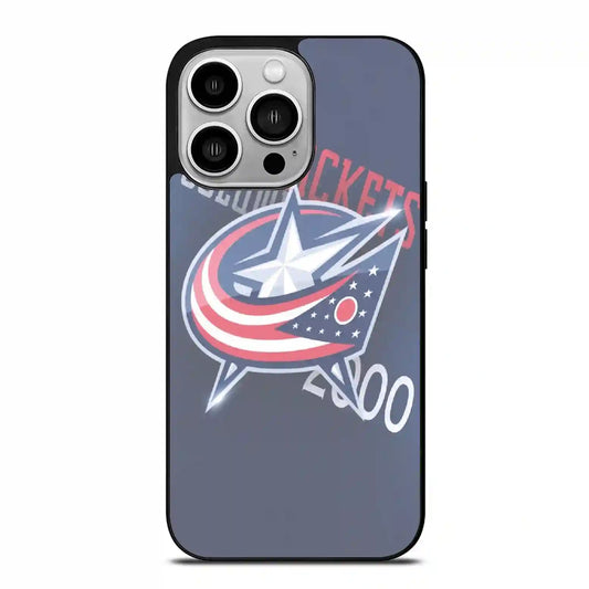 Columbus Blue Jackets Colorful iPhone 14 Pro Case