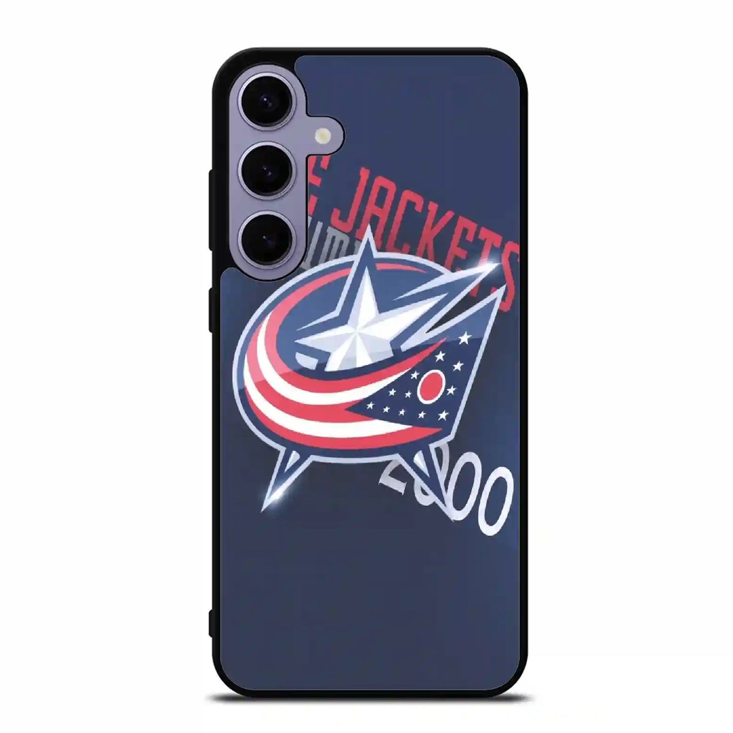 Columbus Blue Jackets Colorful Samsung Galaxy S24 Plus Case