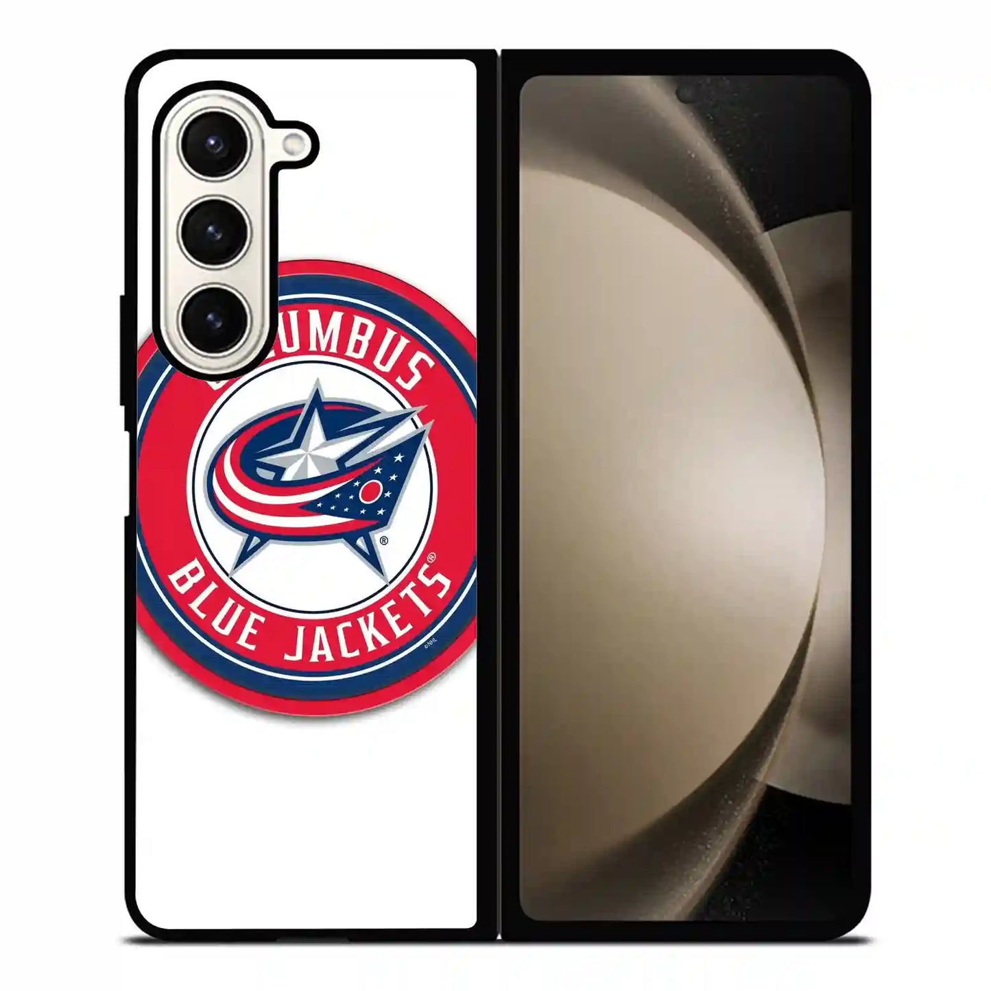 Columbus Blue Jackets Personalized Samsung Z6 Fold Case