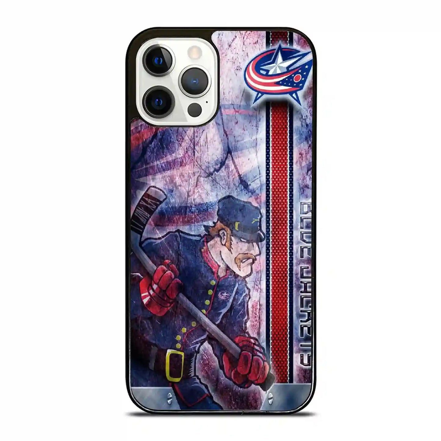 Columbus Blue Jackets Retro iPhone 12 Pro Case