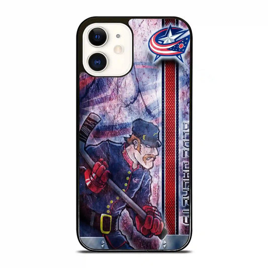 Columbus Blue Jackets Retro iPhone 12 Mini Case