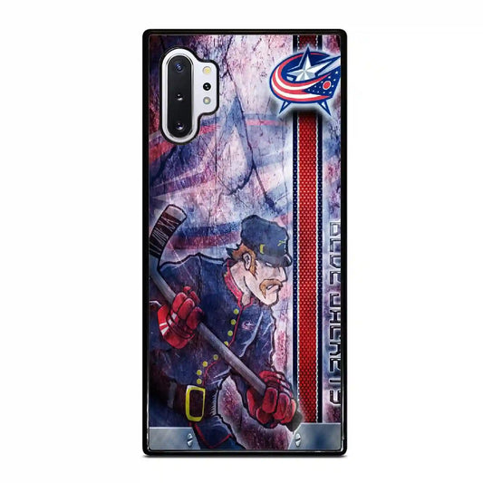 Columbus Blue Jackets Retro Samsung Galaxy Note 10 Pro 5G Case