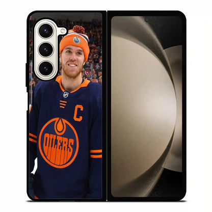 Connor Mcdavid Face Samsung Z6 Fold Case