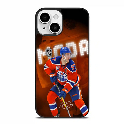 Connor Mcdavid Ice Hockey iPhone 13 Case