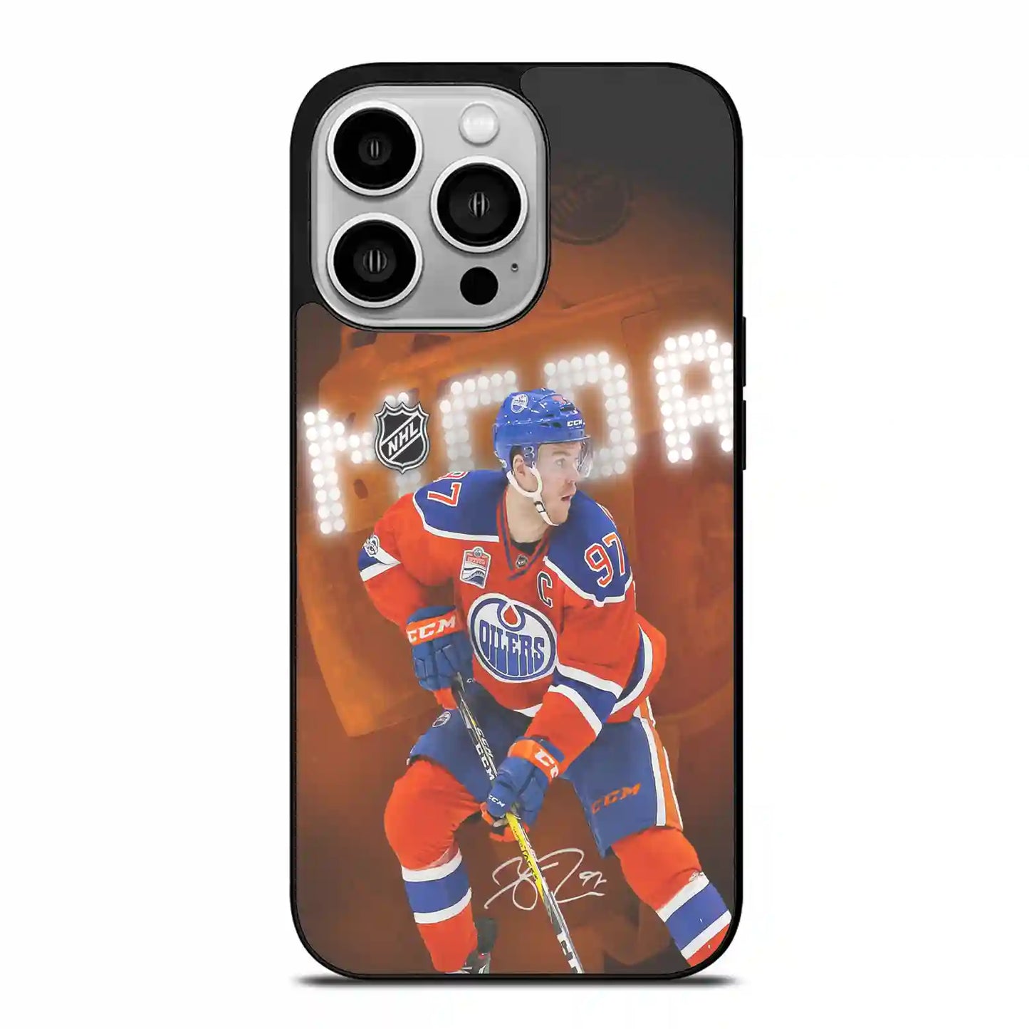 Connor Mcdavid Ice Hockey iPhone 14 Pro Case