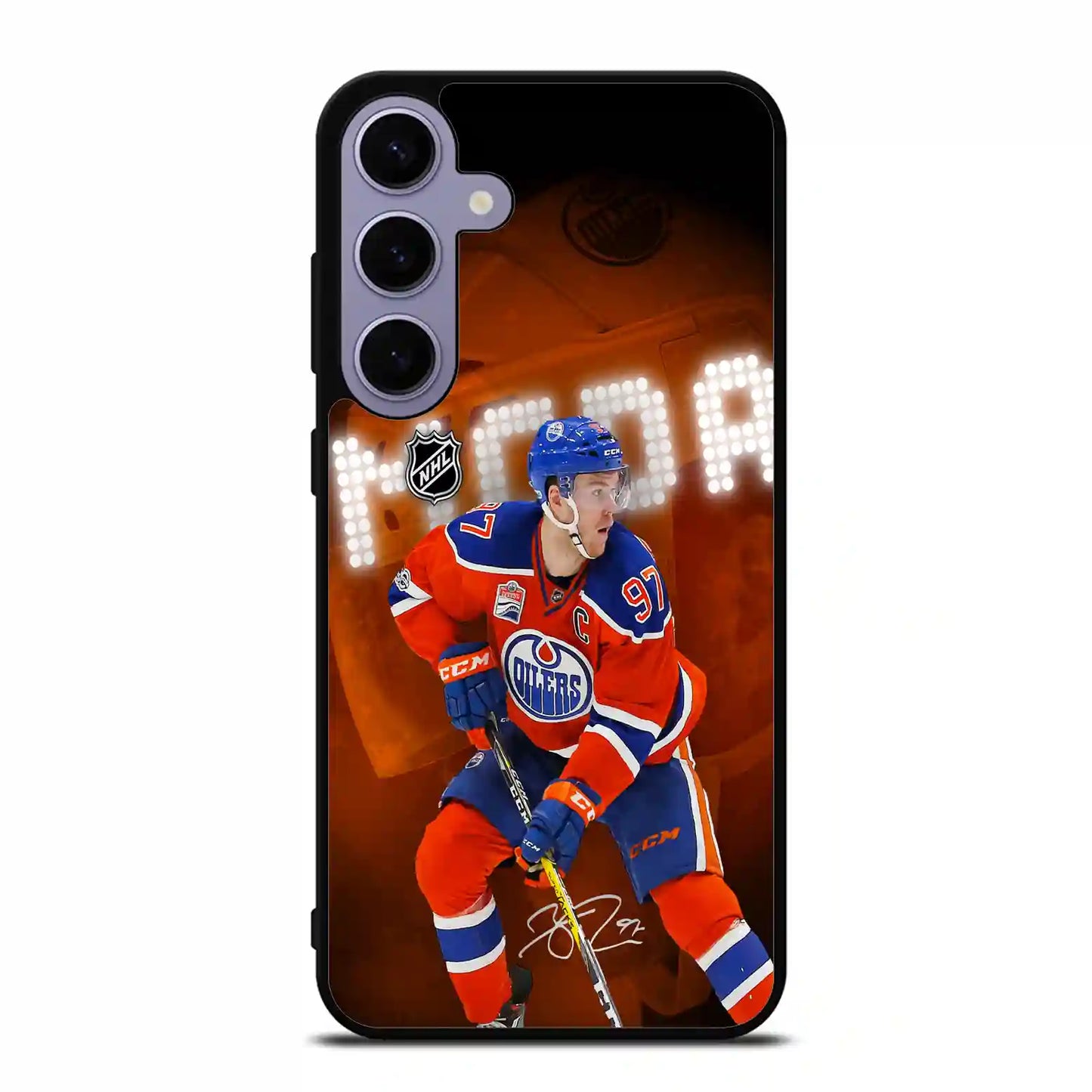 Connor Mcdavid Ice Hockey Samsung Galaxy S24 Plus Case