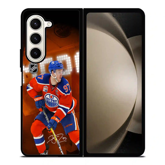 Connor Mcdavid Ice Hockey Samsung Z6 Fold Case