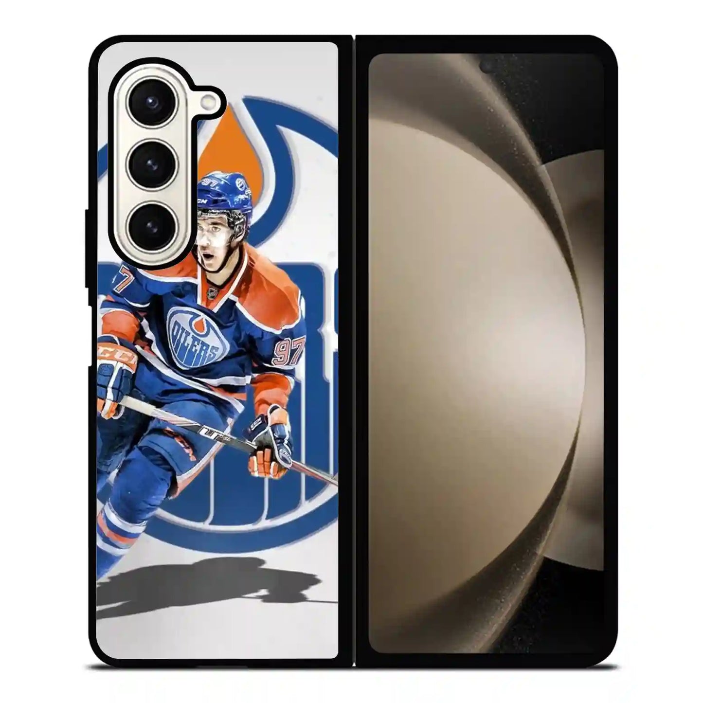 Connor Mcdavid Oiler Samsung Z6 Fold Case