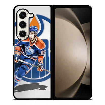 Connor Mcdavid Oiler Samsung Z6 Fold Case