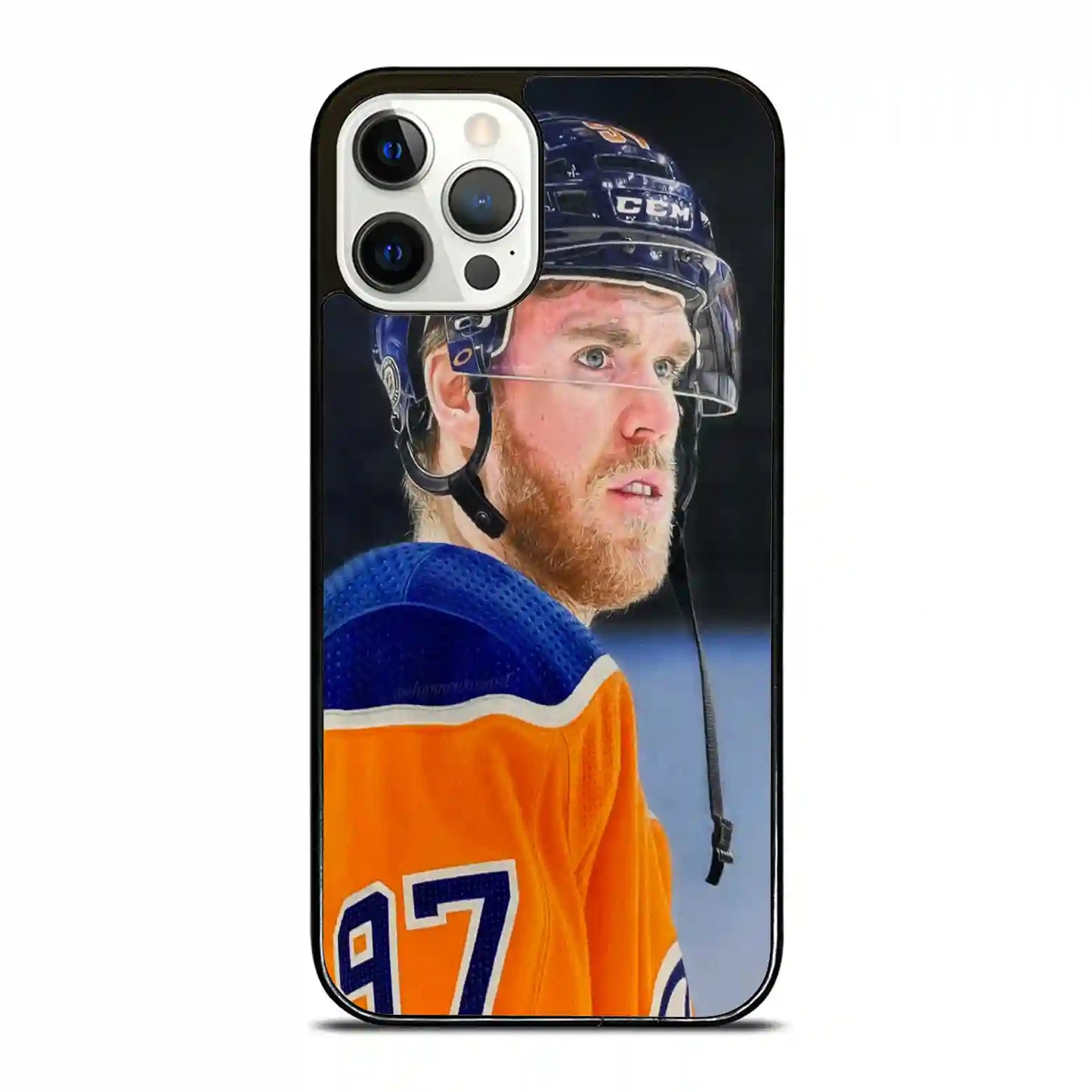 Connor Mcdavid Oilers Hockey Nhl iPhone 12 Pro Case