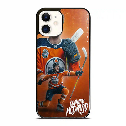 Connor Mcdavid Orange iPhone 12 Case