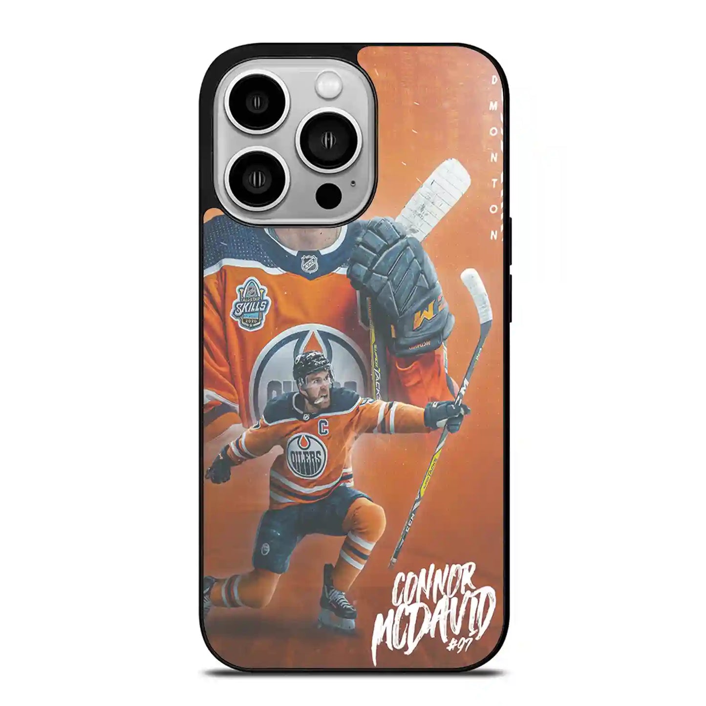 Connor Mcdavid Orange iPhone 14 Pro Case