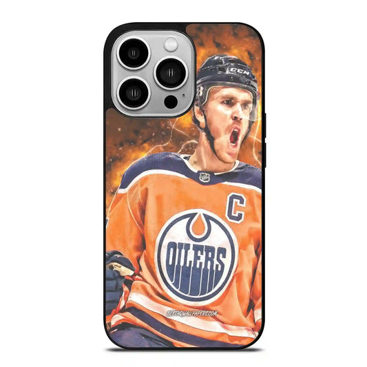 Connor Mcdavid Yell iPhone 14 Pro Case