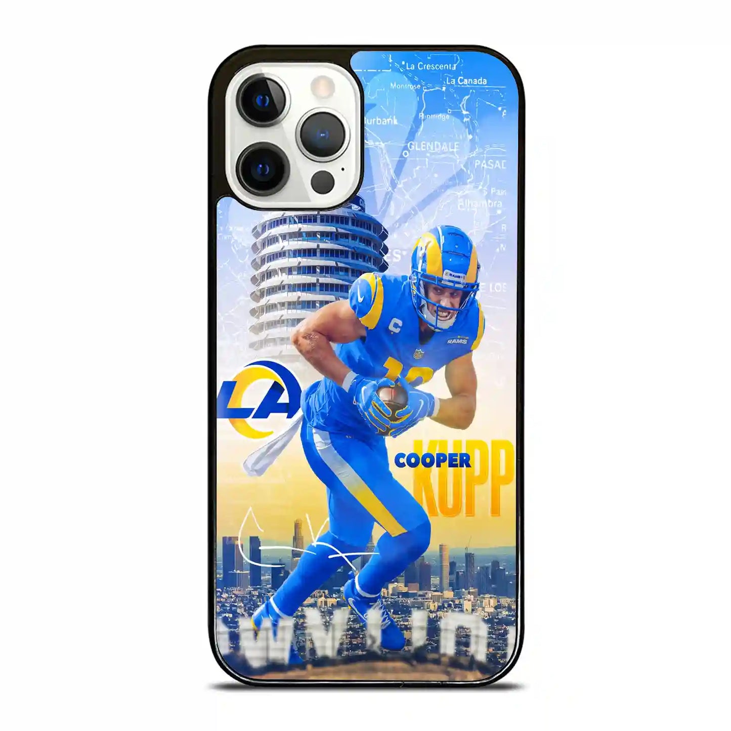 Cooper Kupp Rams Los Nageles City iPhone 12 Pro Case