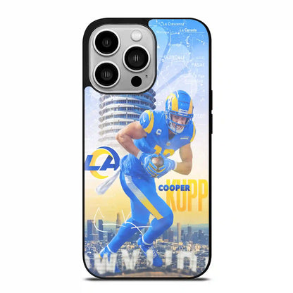 Cooper Kupp Rams Los Nageles City iPhone 14 Pro Case