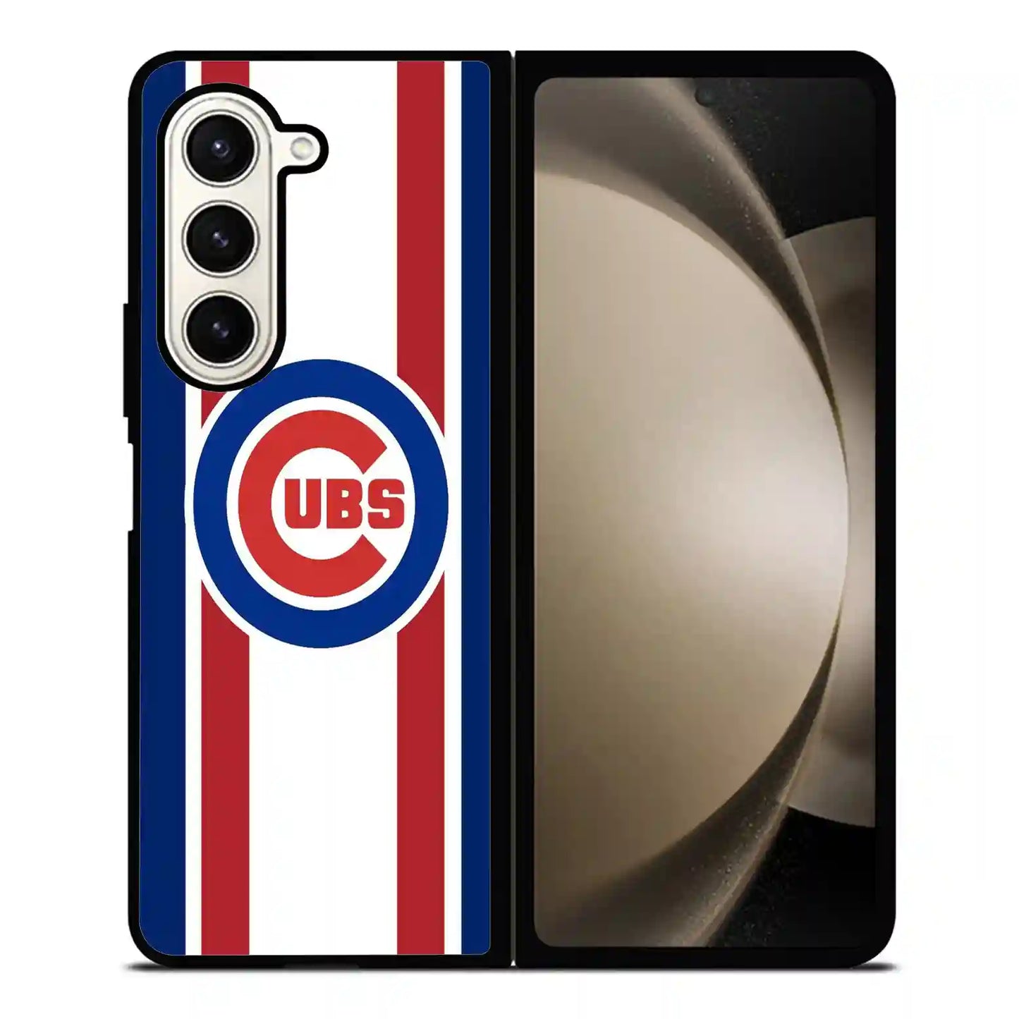 Cubs Chigago Baseball Color Samsung Z6 Fold Case