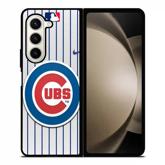 Cubs Chigago Baseball Colorful Samsung Z6 Fold Case