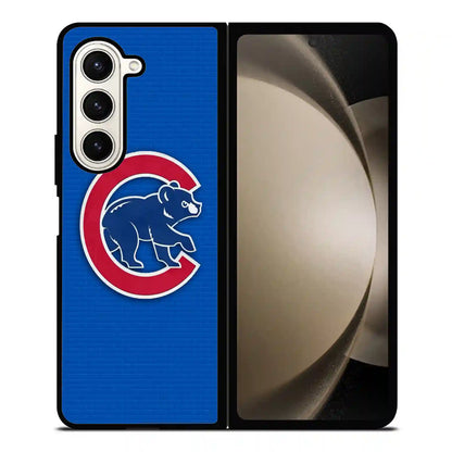 Cubs Chigago Baseball Personalized Samsung Z6 Fold Case