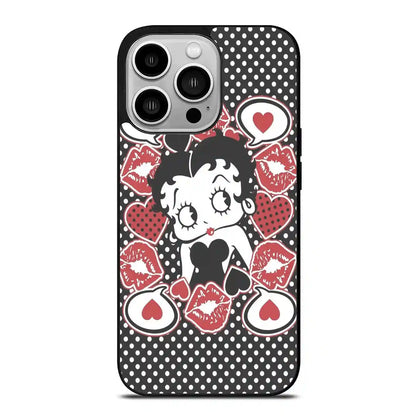 Cute Cartoon Retro iPhone 14 Pro Case