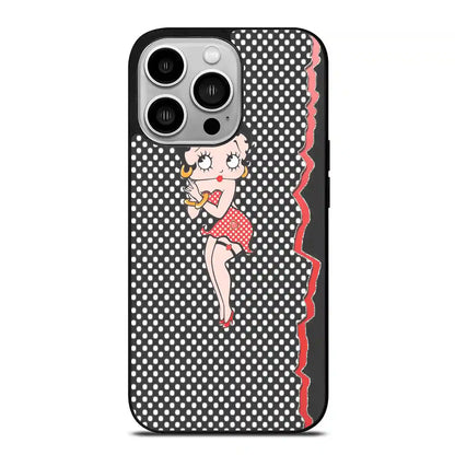 Cute Cartoon Vintage iPhone 14 Pro Case