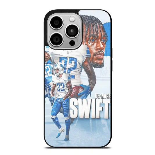 D'andre Swift Detroit iPhone 14 Pro Case