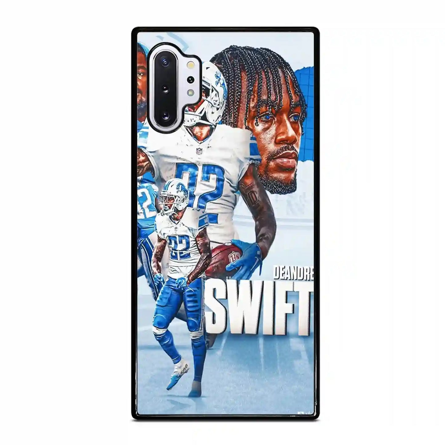 D'andre Swift Detroit Samsung Galaxy Note 10 Pro 5G Case