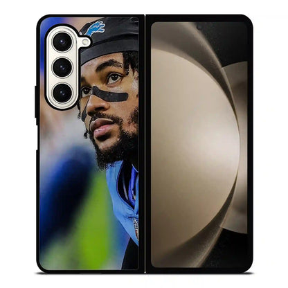 D'andre Swift Face Samsung Z6 Fold Case