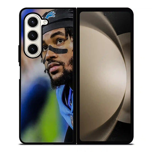 D'andre Swift Face Samsung Z6 Fold Case