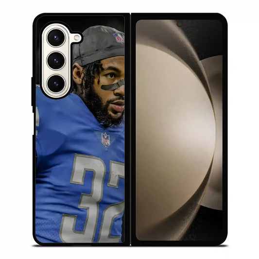 D'andre Swift Football Samsung Z6 Fold Case