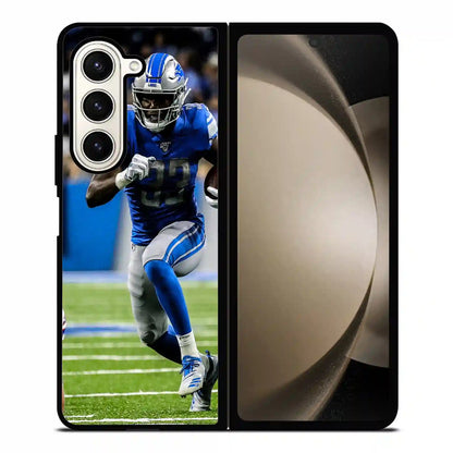 D'andre Swift Lions Samsung Z6 Fold Case